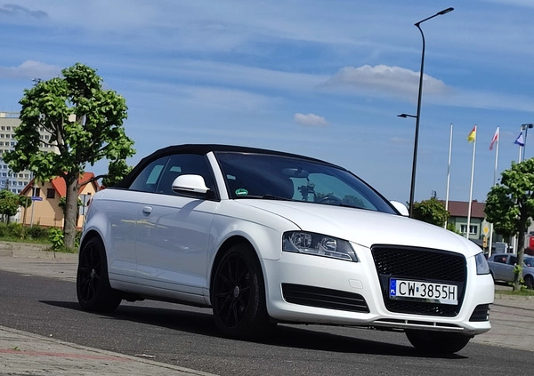 Audi A3 cena 27900 przebieg: 227700, rok produkcji 2009 z Włocławek małe 742